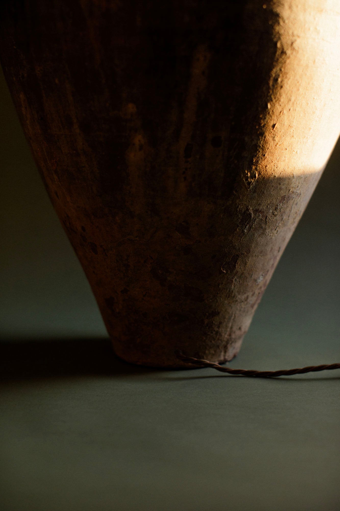 Russet Tall Terracotta Lamp