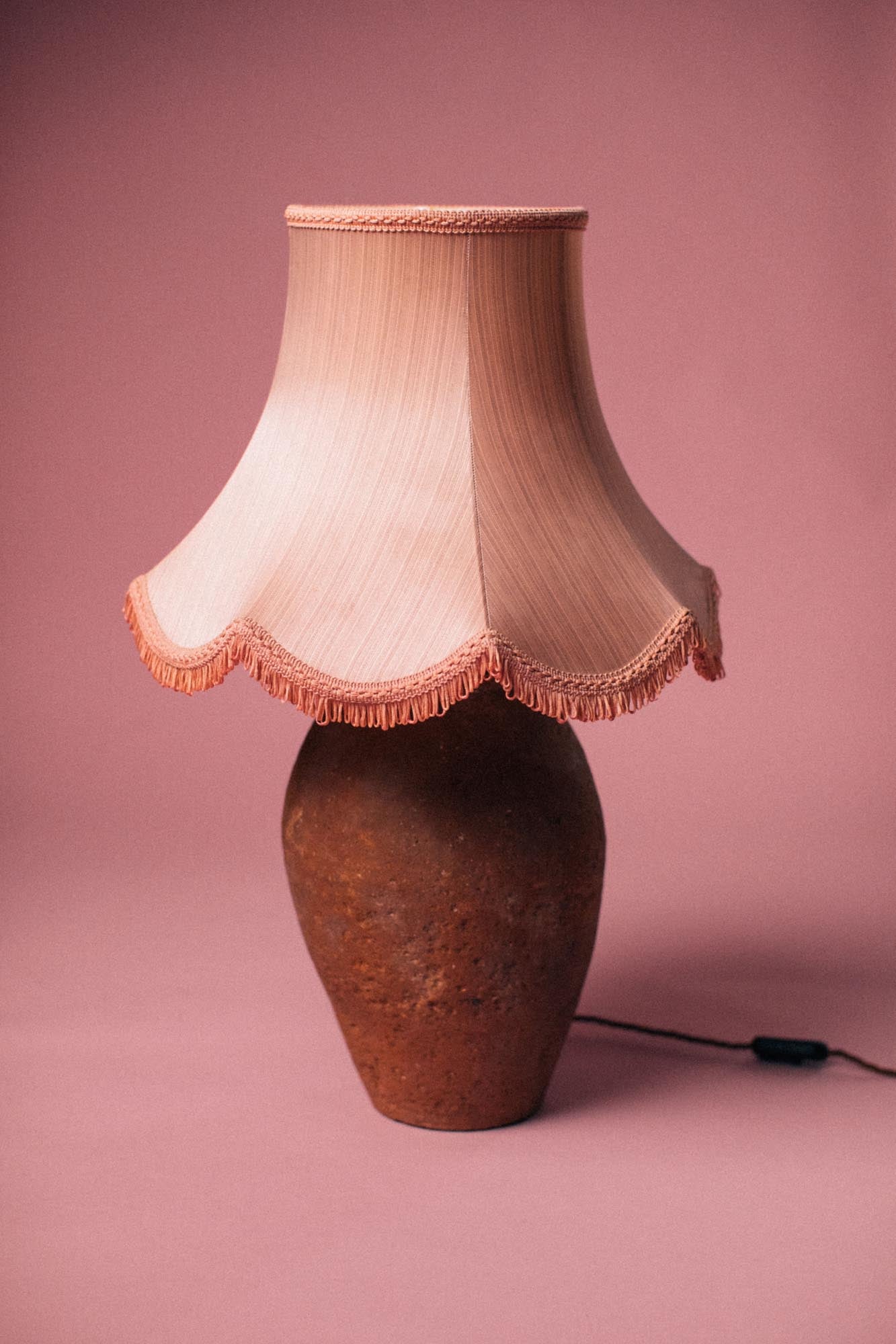 Volcanic Clay Terracotta Table Lamp