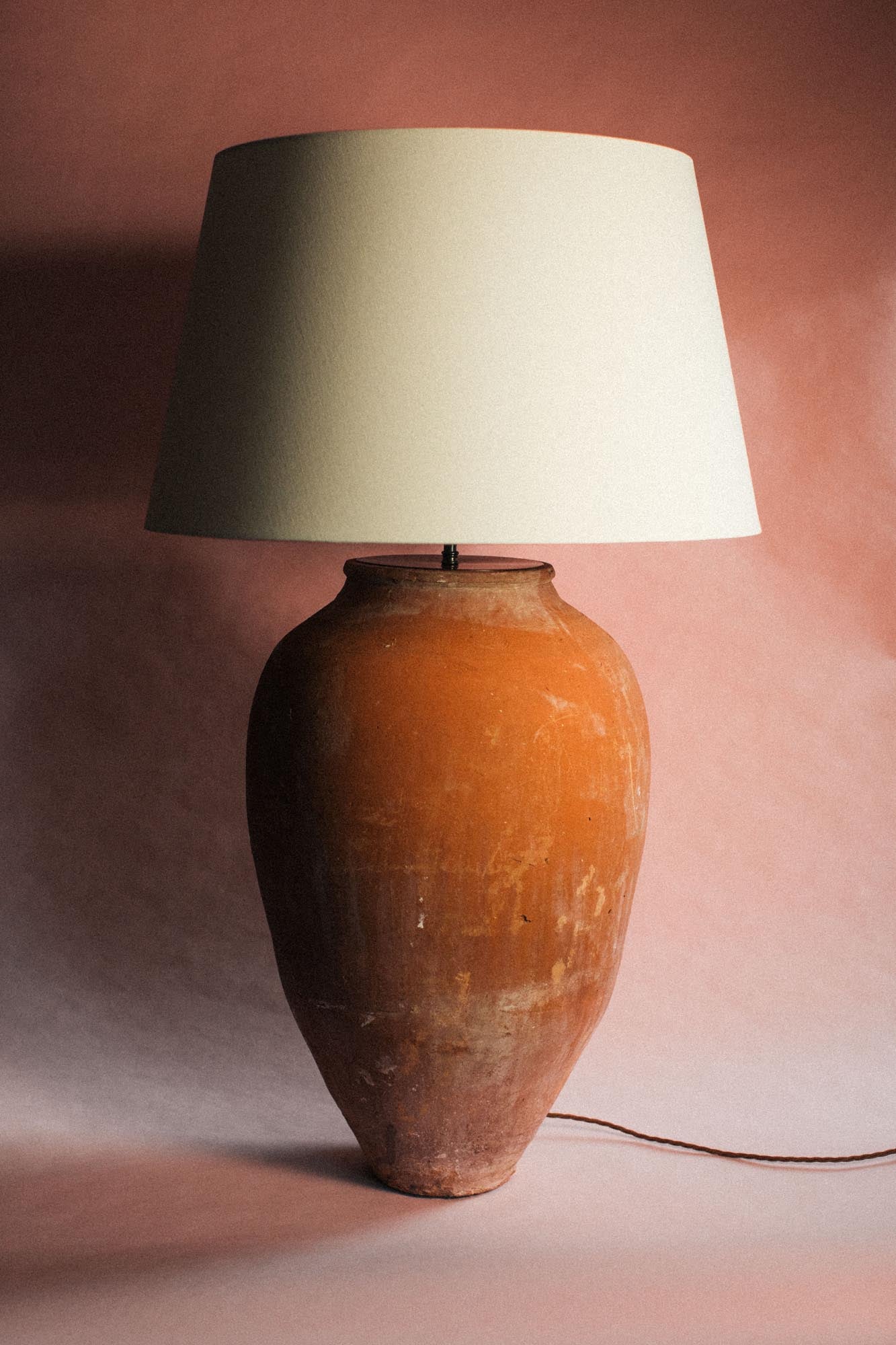 Burnt Earth Monument Lamp