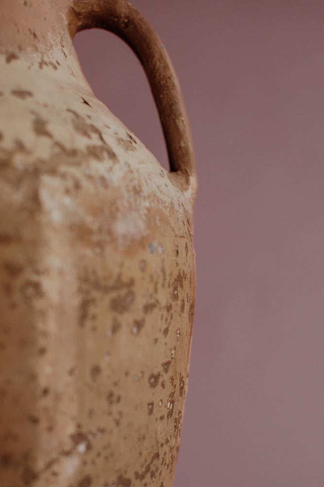 Whitewashed Sunset Terracotta Lamp