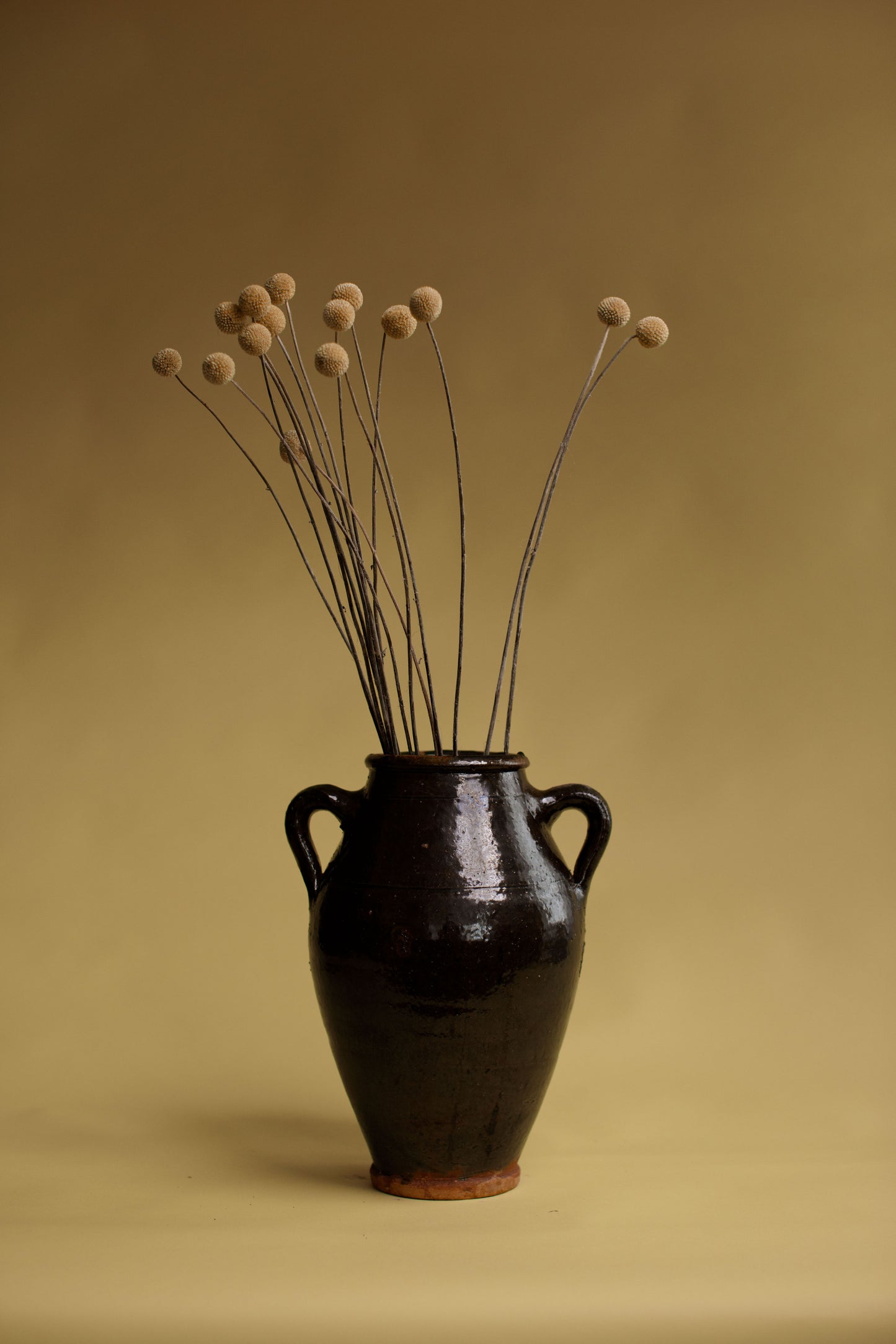 Vintage Konya Glazed Table Lamp