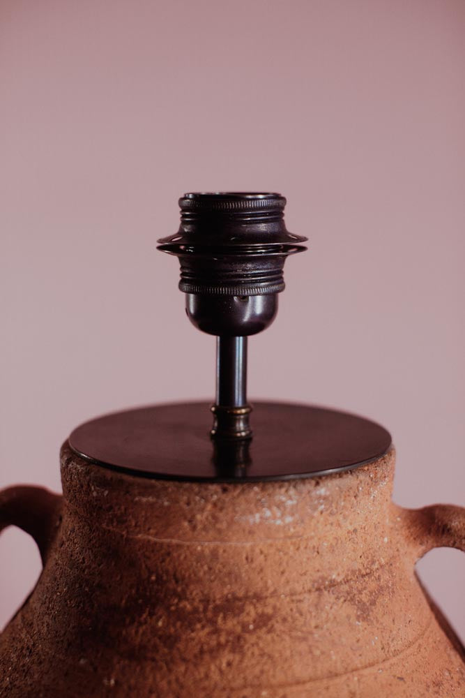 Sienna Twin-Handle Terracotta Table Lamp