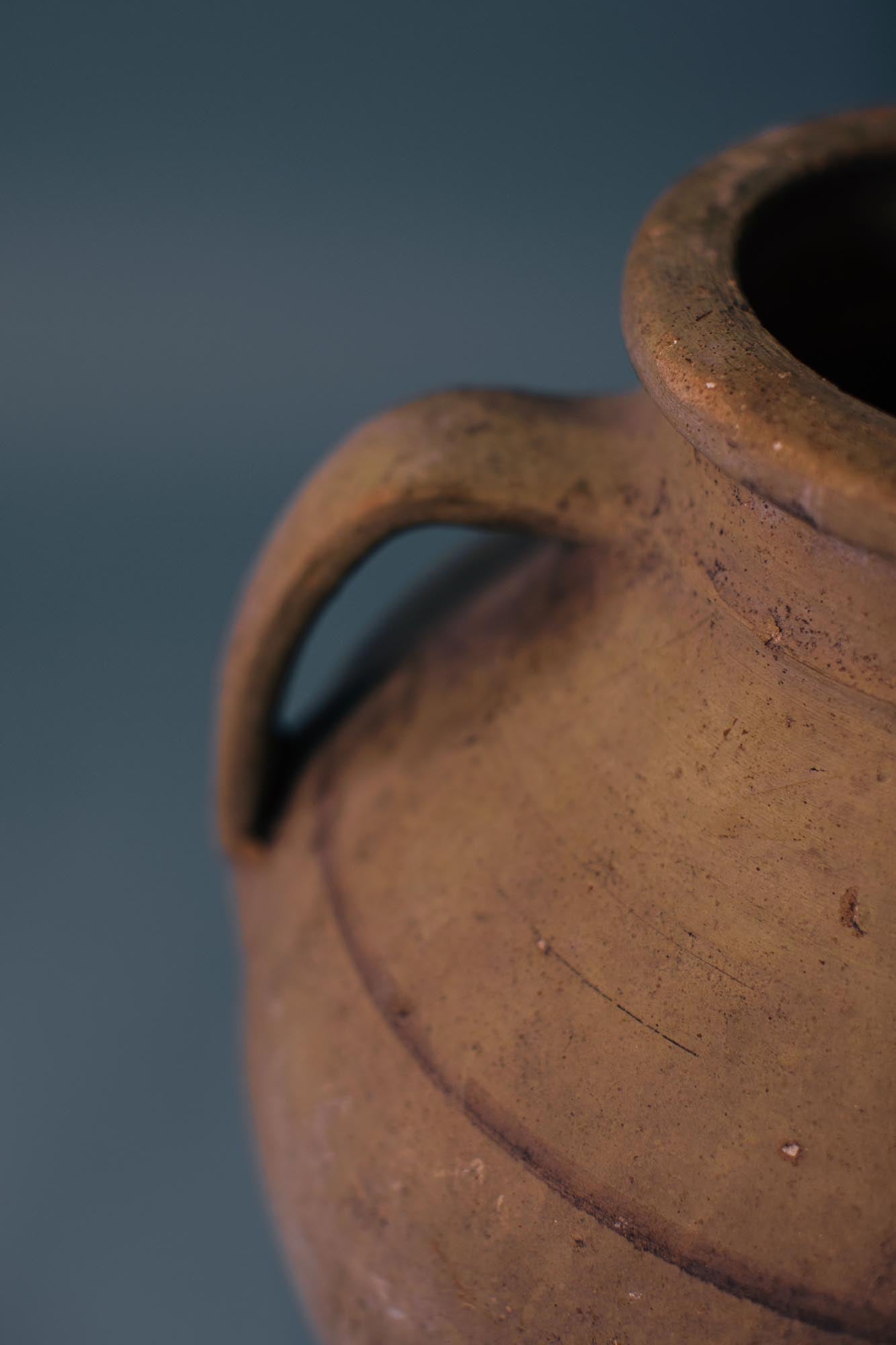 Sunbaked Double-Handled Terracotta Pot
