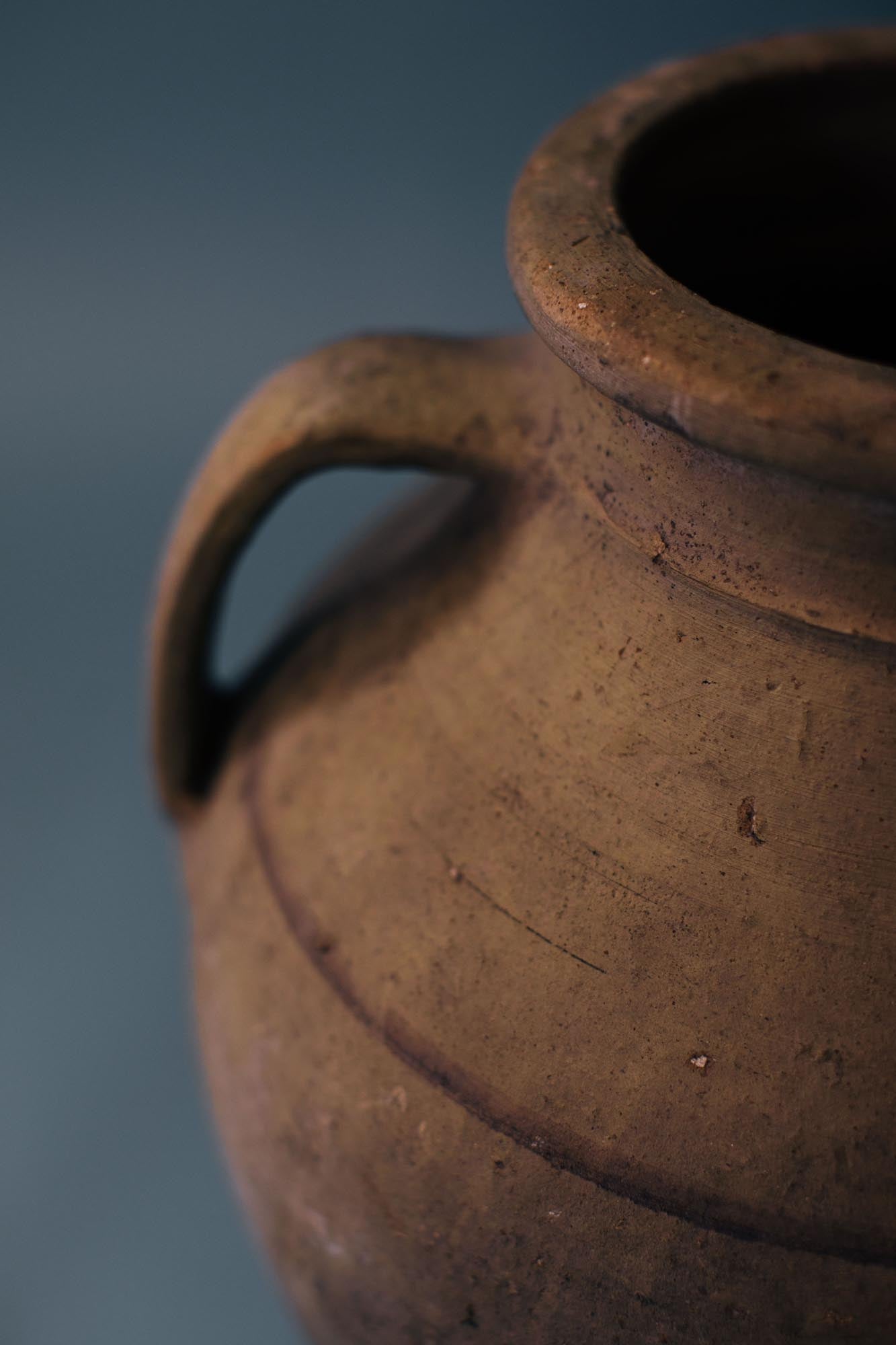 Sunbaked Double-Handled Terracotta Pot