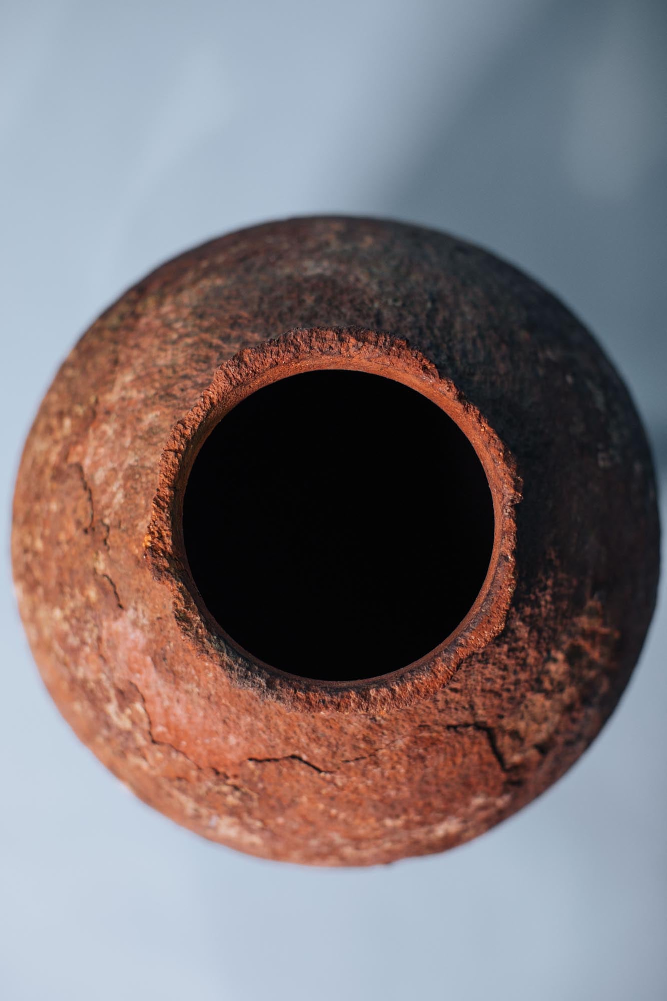Ember Clay Terracotta Urn