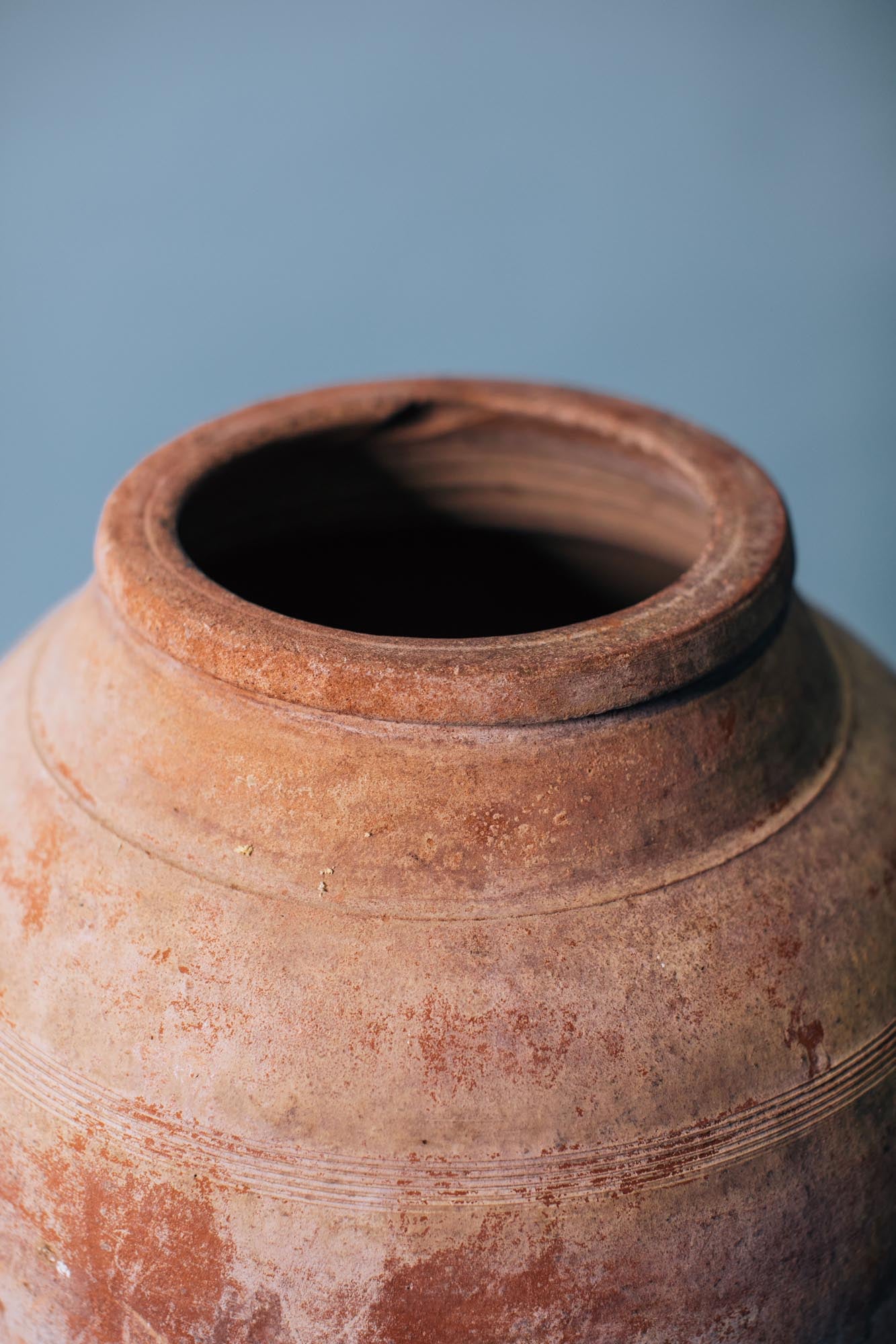 Aegean Sand Terracotta Olive Oil Pot