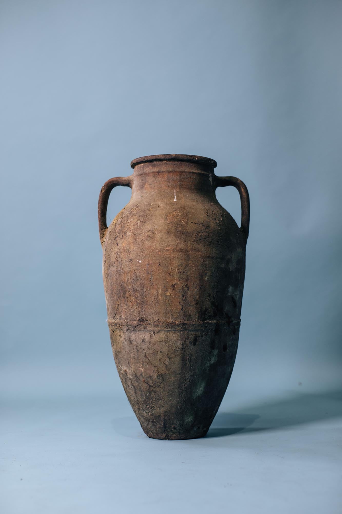 Olive Grove Double-Handled Terracotta Pot
