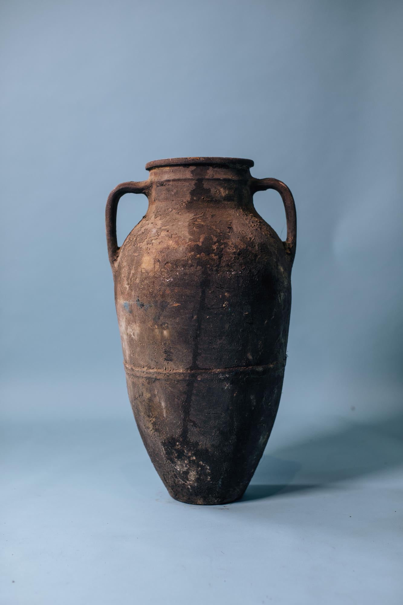 Olive Grove Double-Handled Terracotta Pot