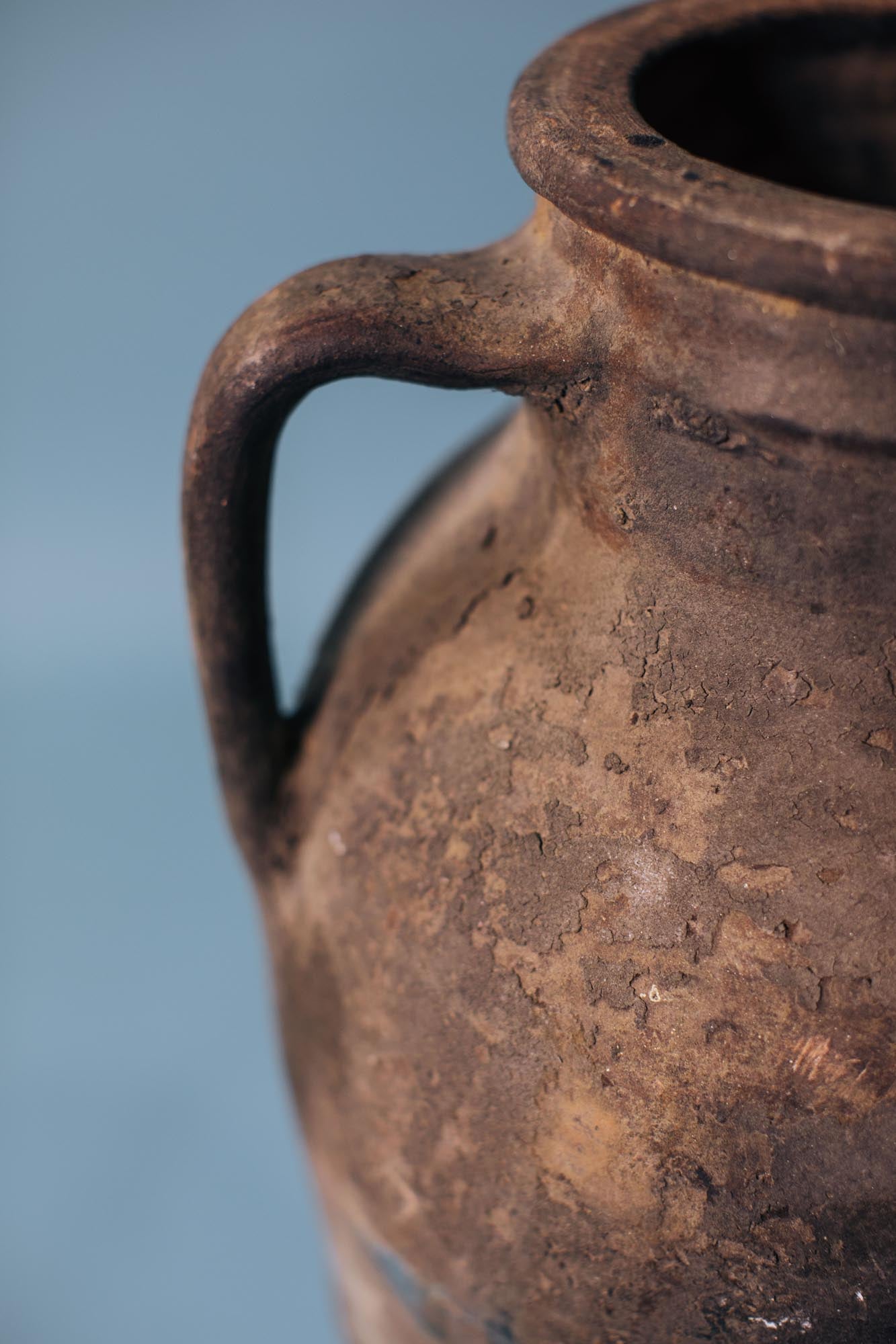 Olive Grove Double-Handled Terracotta Pot
