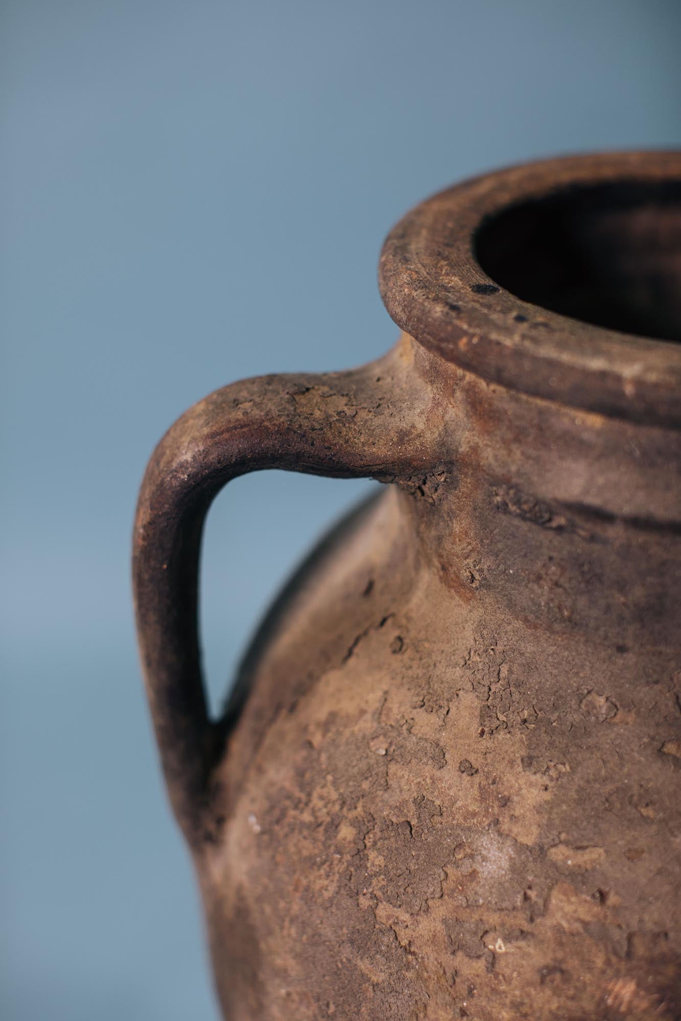 Olive Grove Double-Handled Terracotta Pot