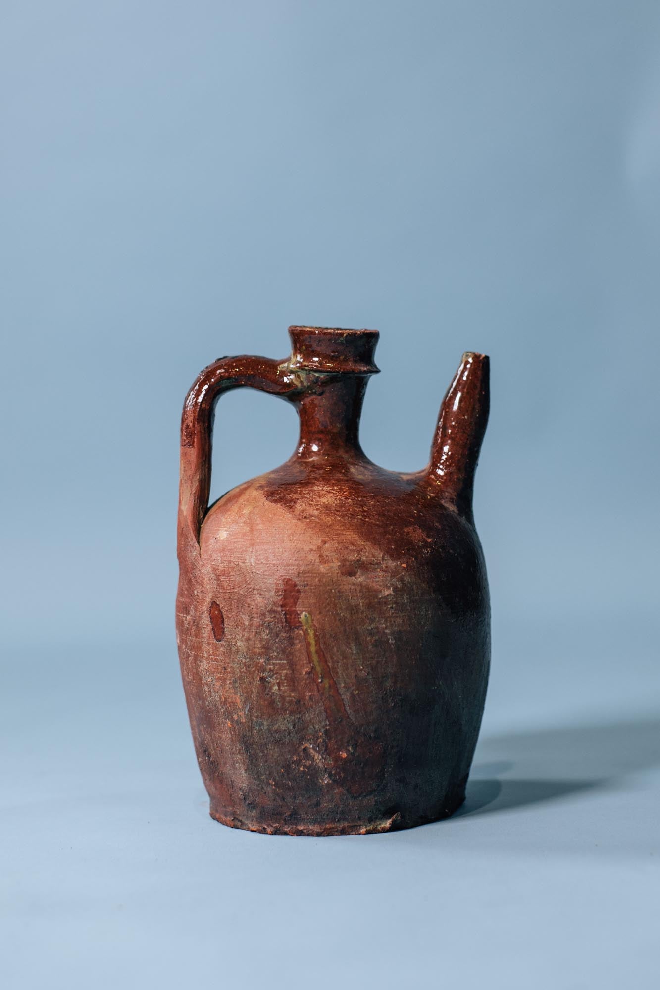 Chestnut Glaze Terracotta Jug