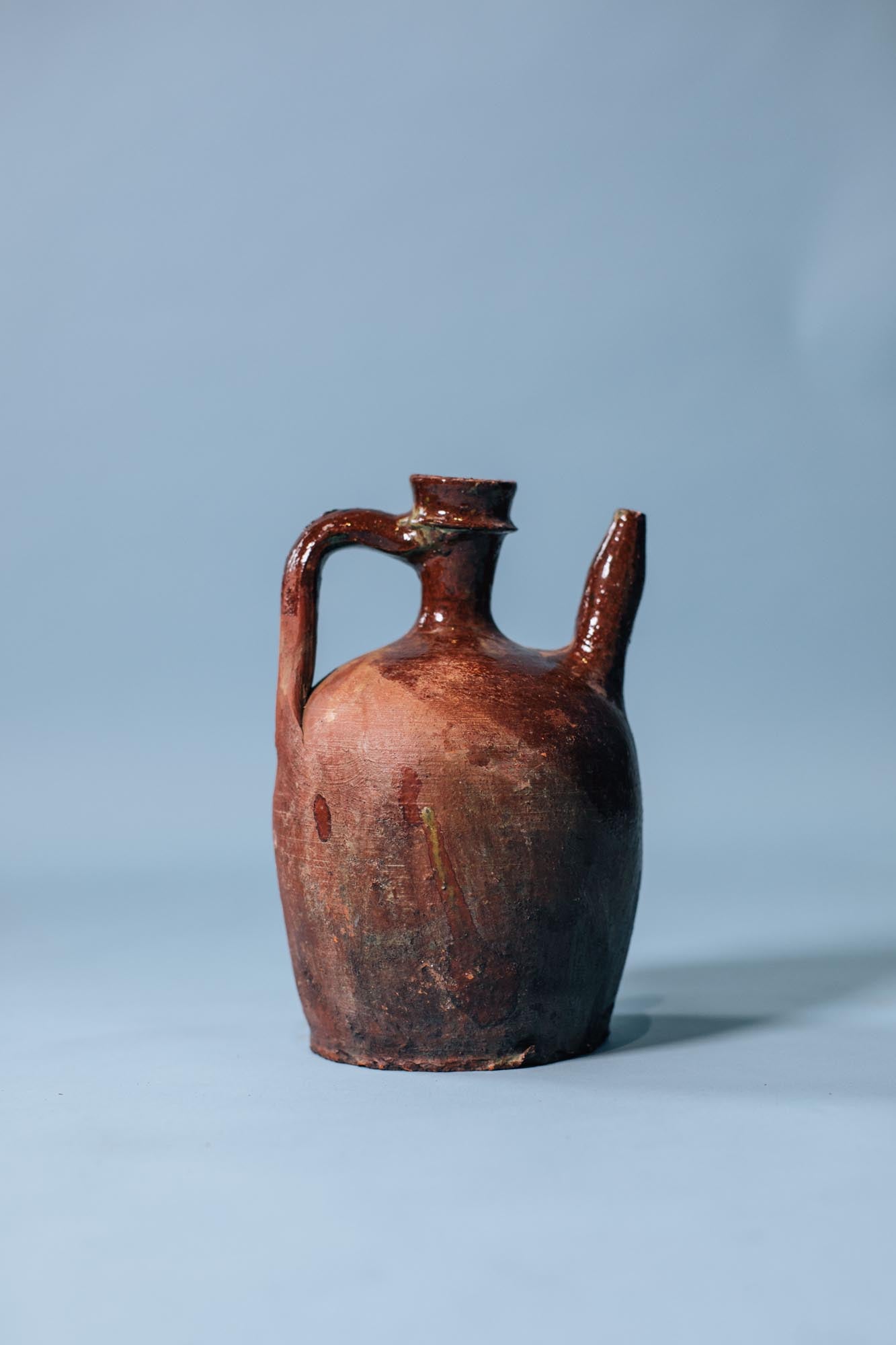 Chestnut Glaze Terracotta Jug