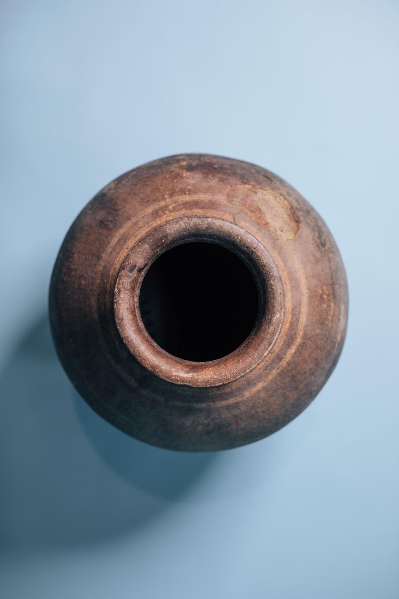 Smoke worn Earthern Clay Pot