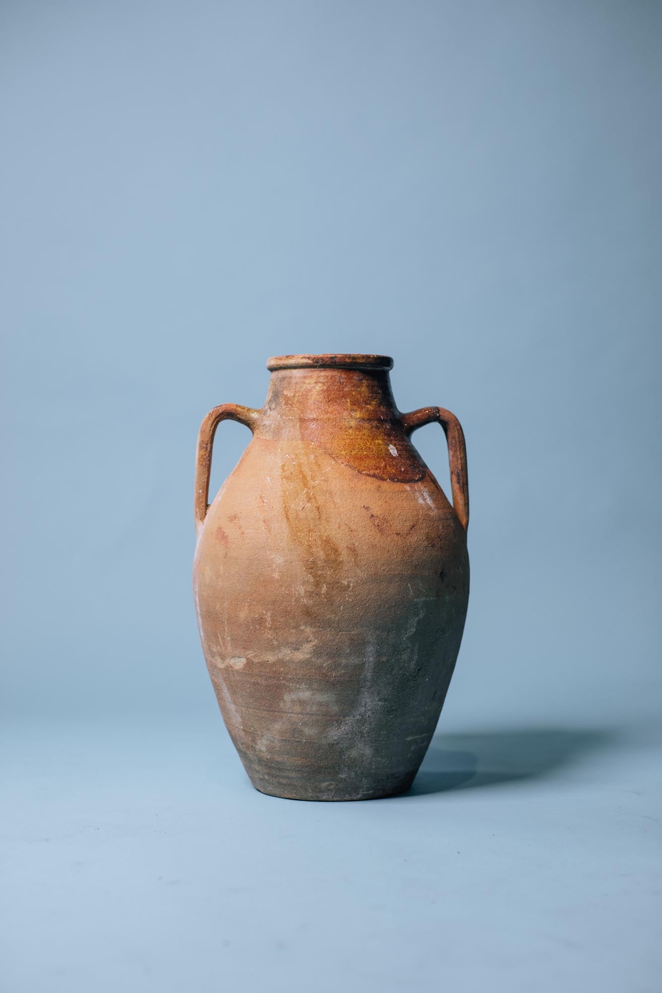 Caramel Glazed Terracotta Pot