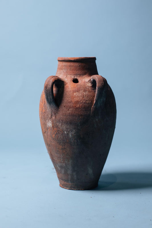 Rust Clay Olive Vessel