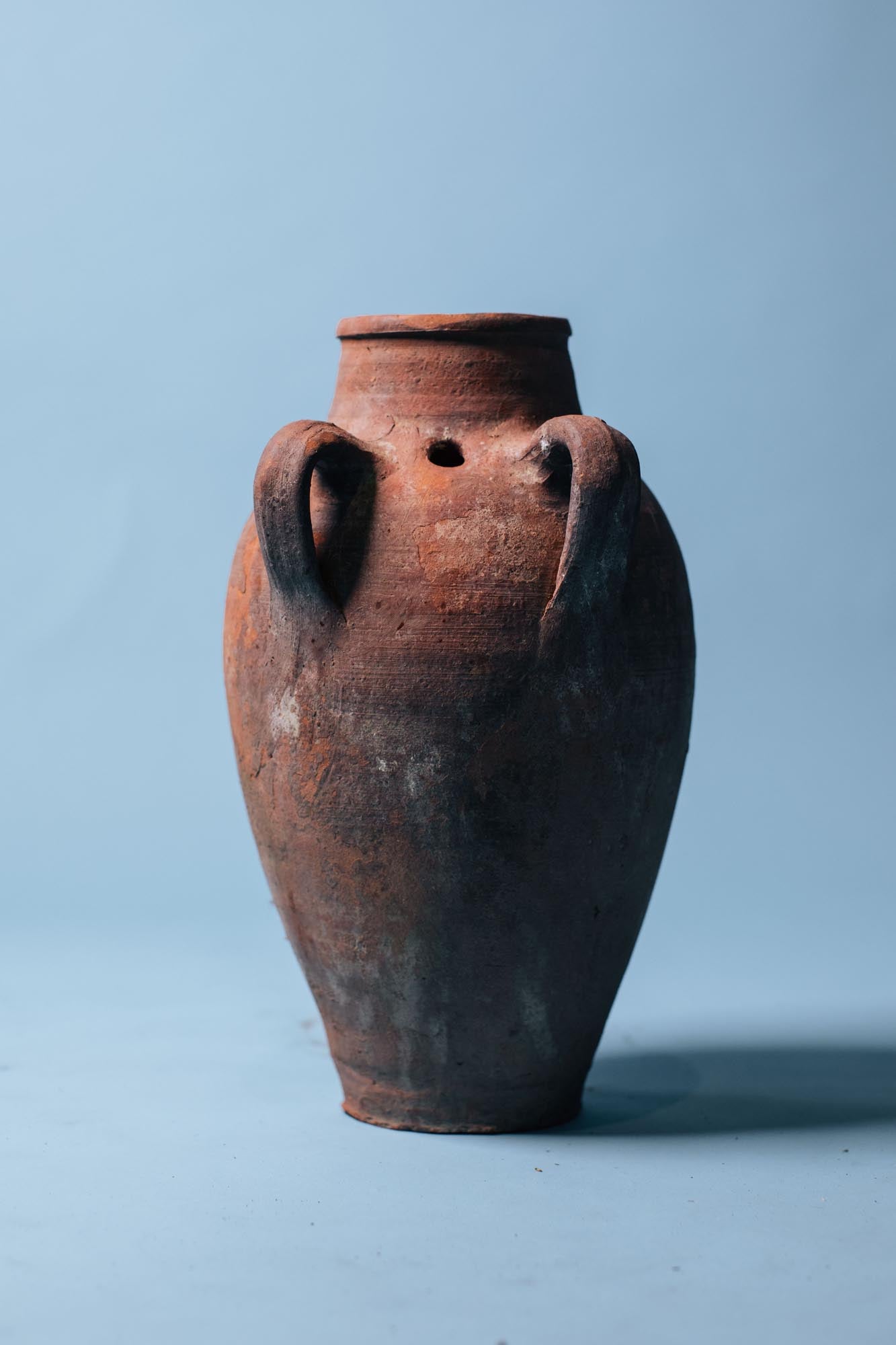 Rust Clay Olive Vessel