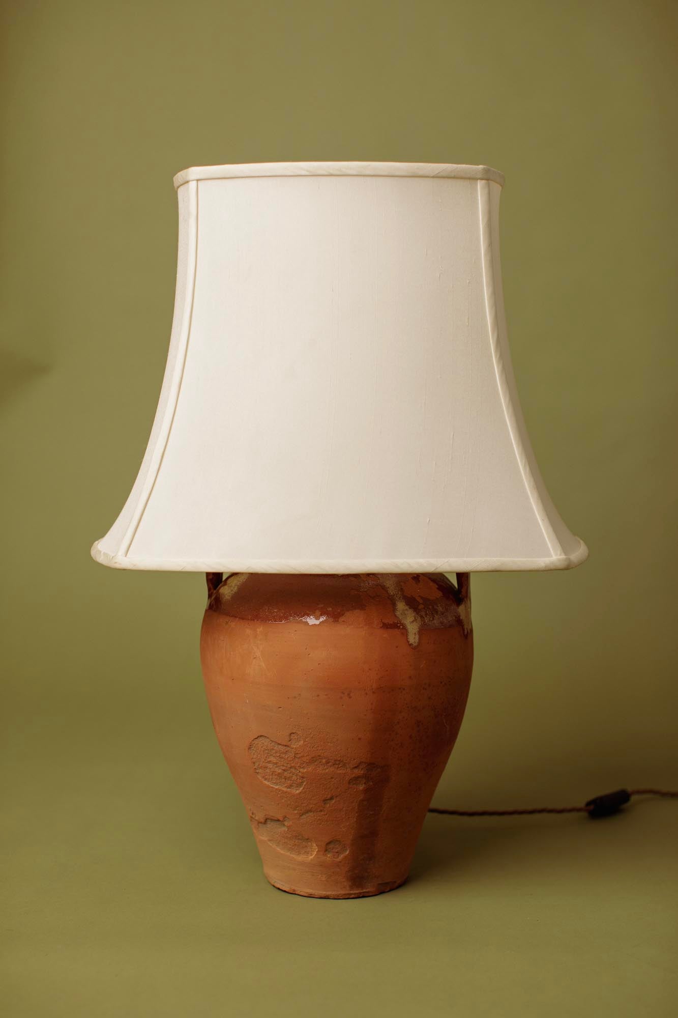 Honeyfire Terracotta Table Lamp