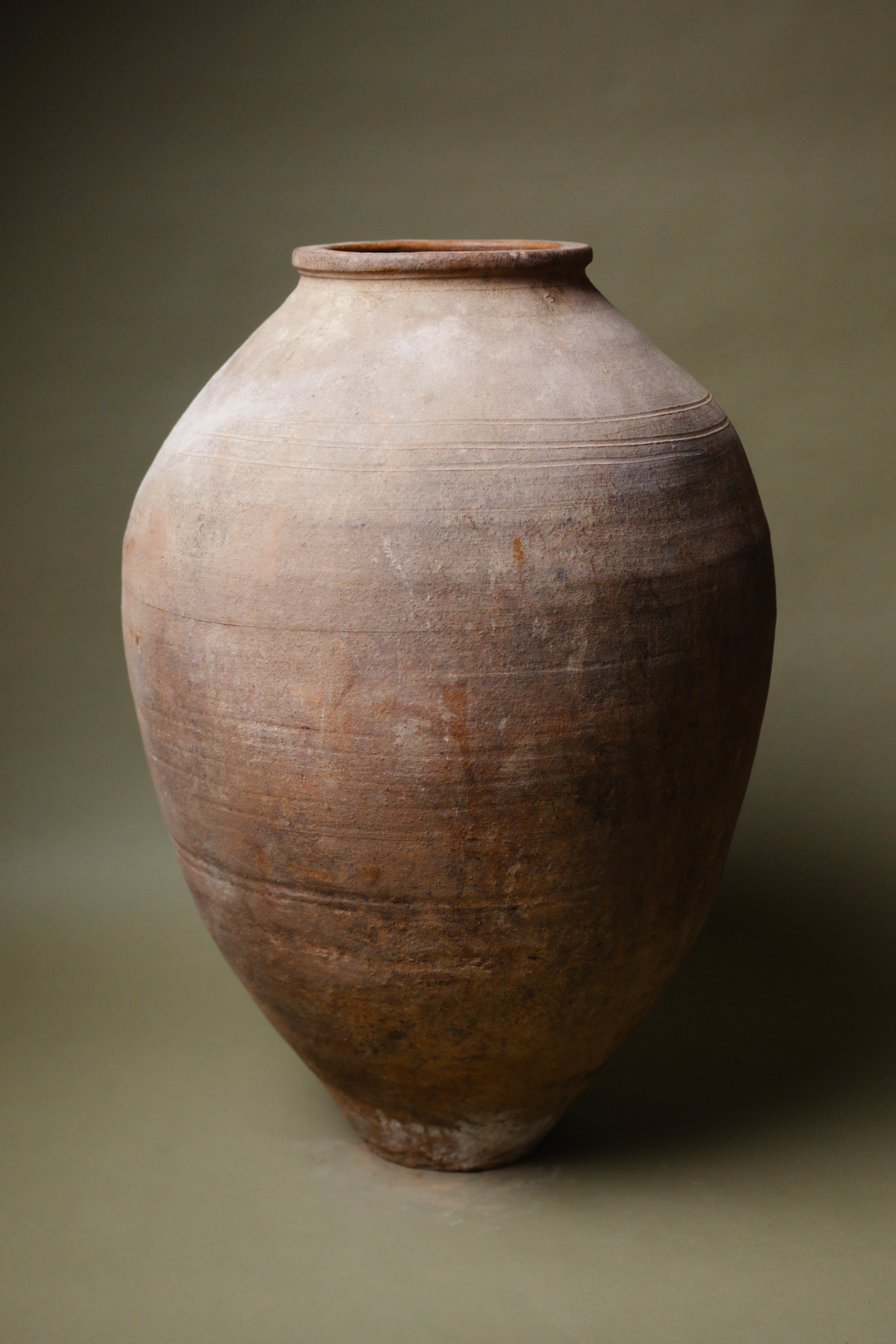 Large Anatolian Clay Storage Vessel
