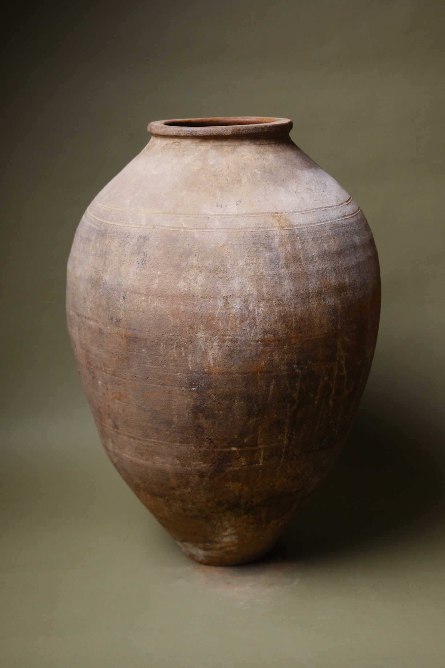 Large Anatolian Clay Storage Vessel