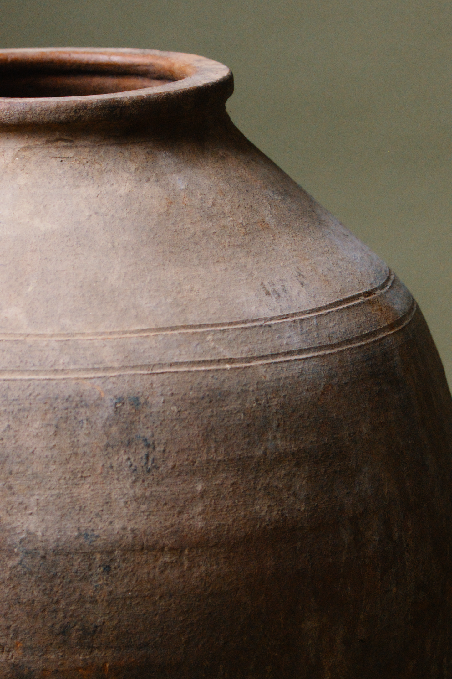 Large Anatolian Clay Storage Vessel