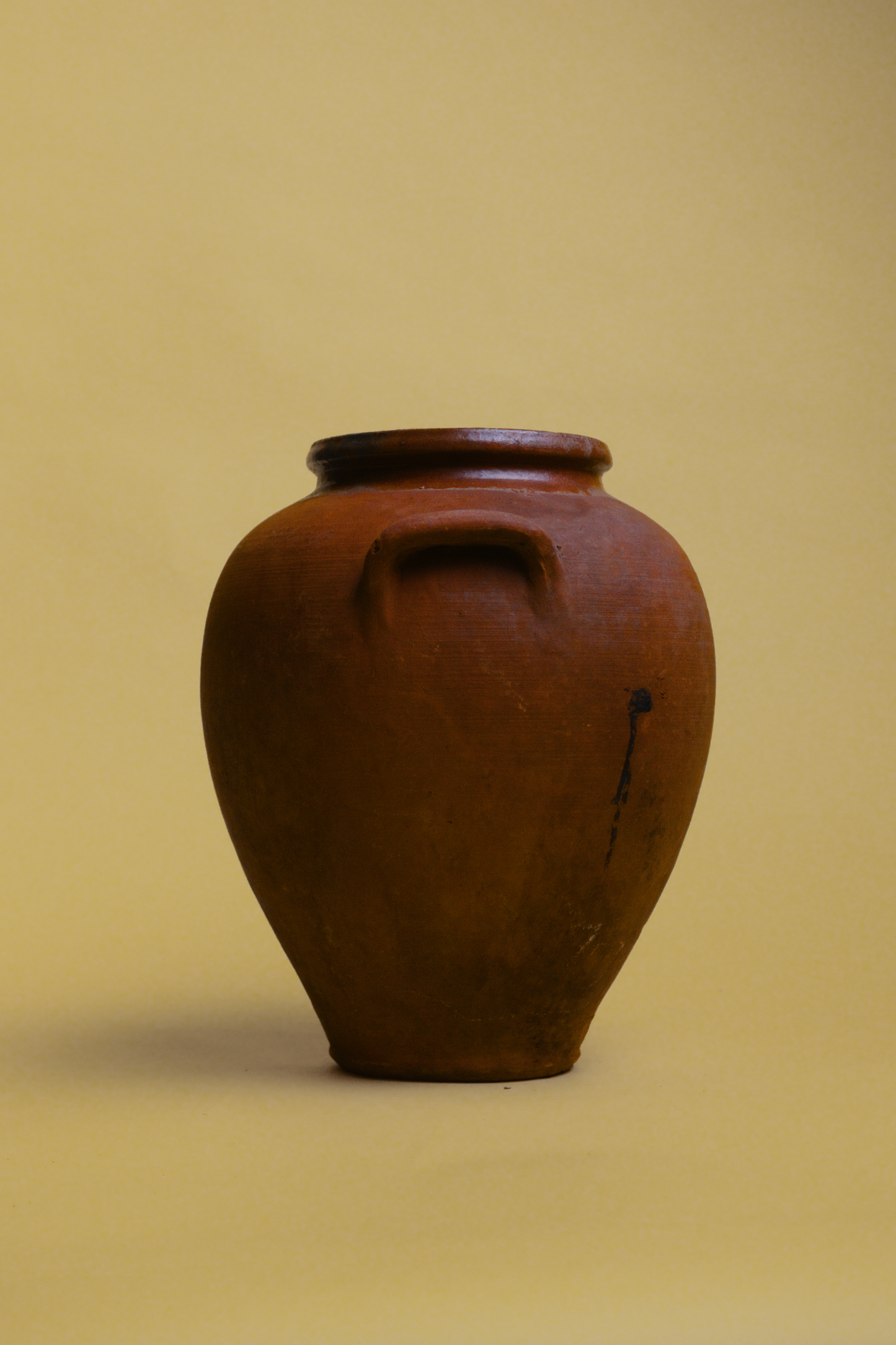 Handcrafted Turkish Terracotta Storage Pot