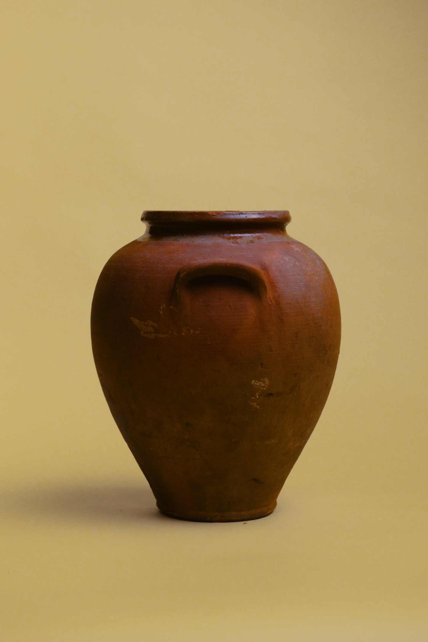 Handcrafted Turkish Terracotta Storage Pot