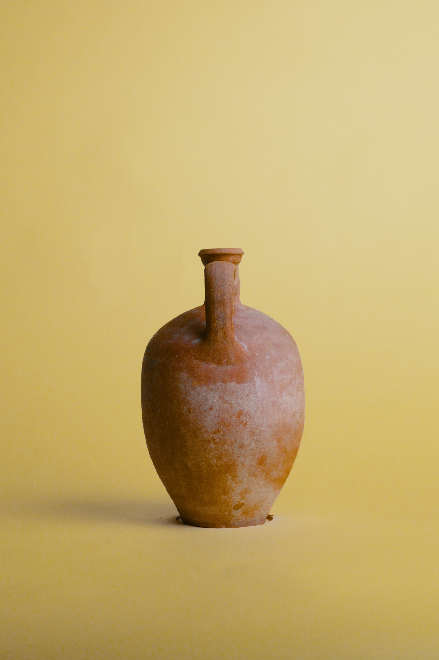 Side Spout Terracotta Oil Jug