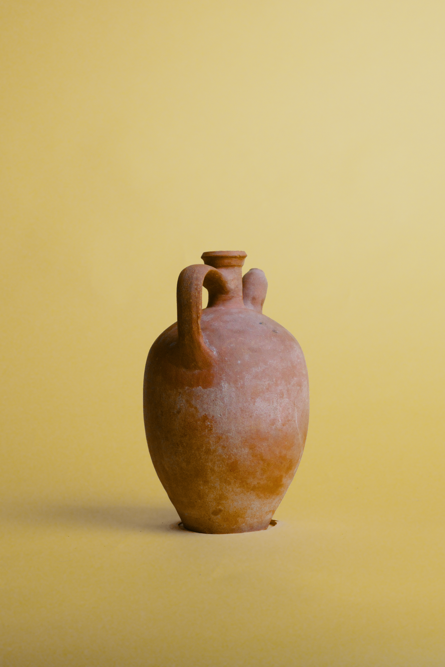 Side Spout Terracotta Oil Jug