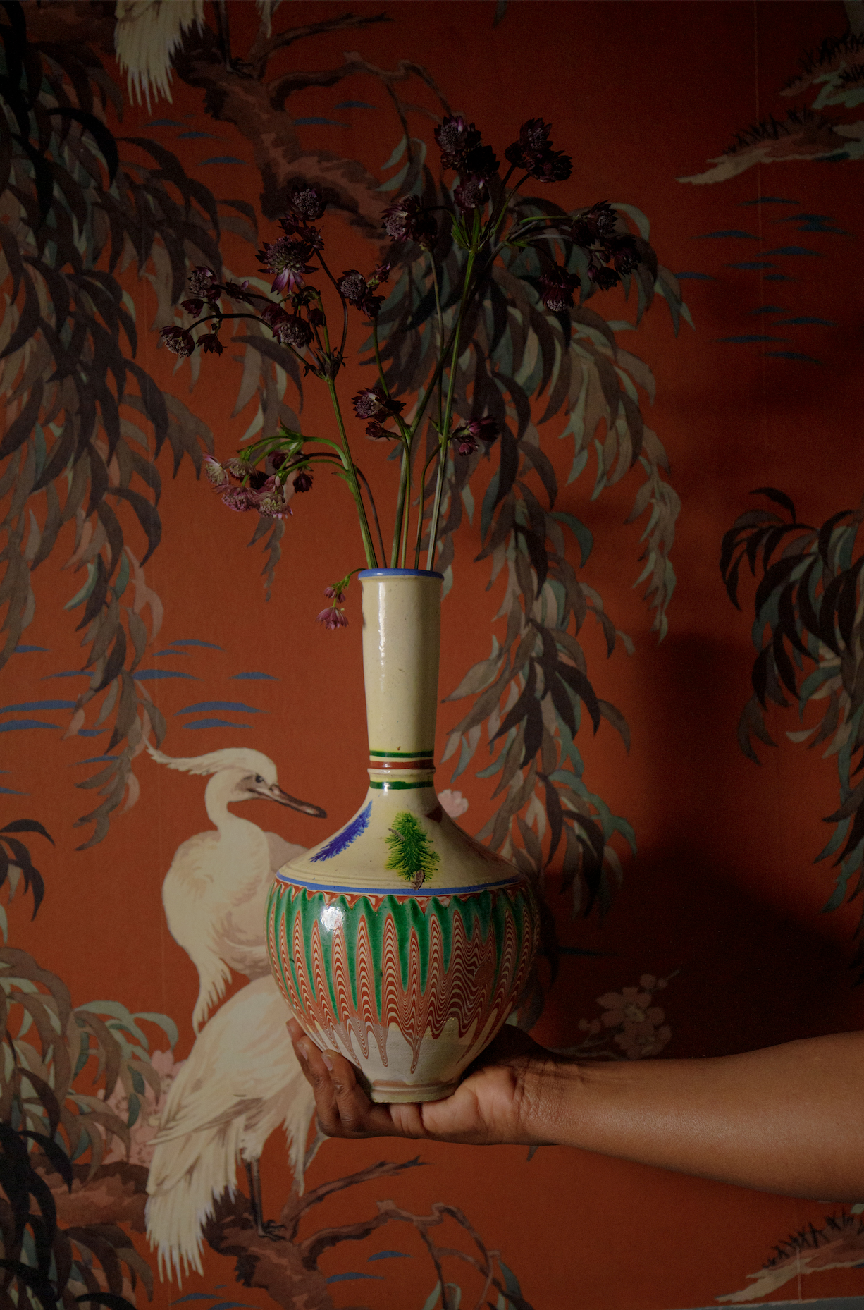 Antique Kinik Glazed Pot
