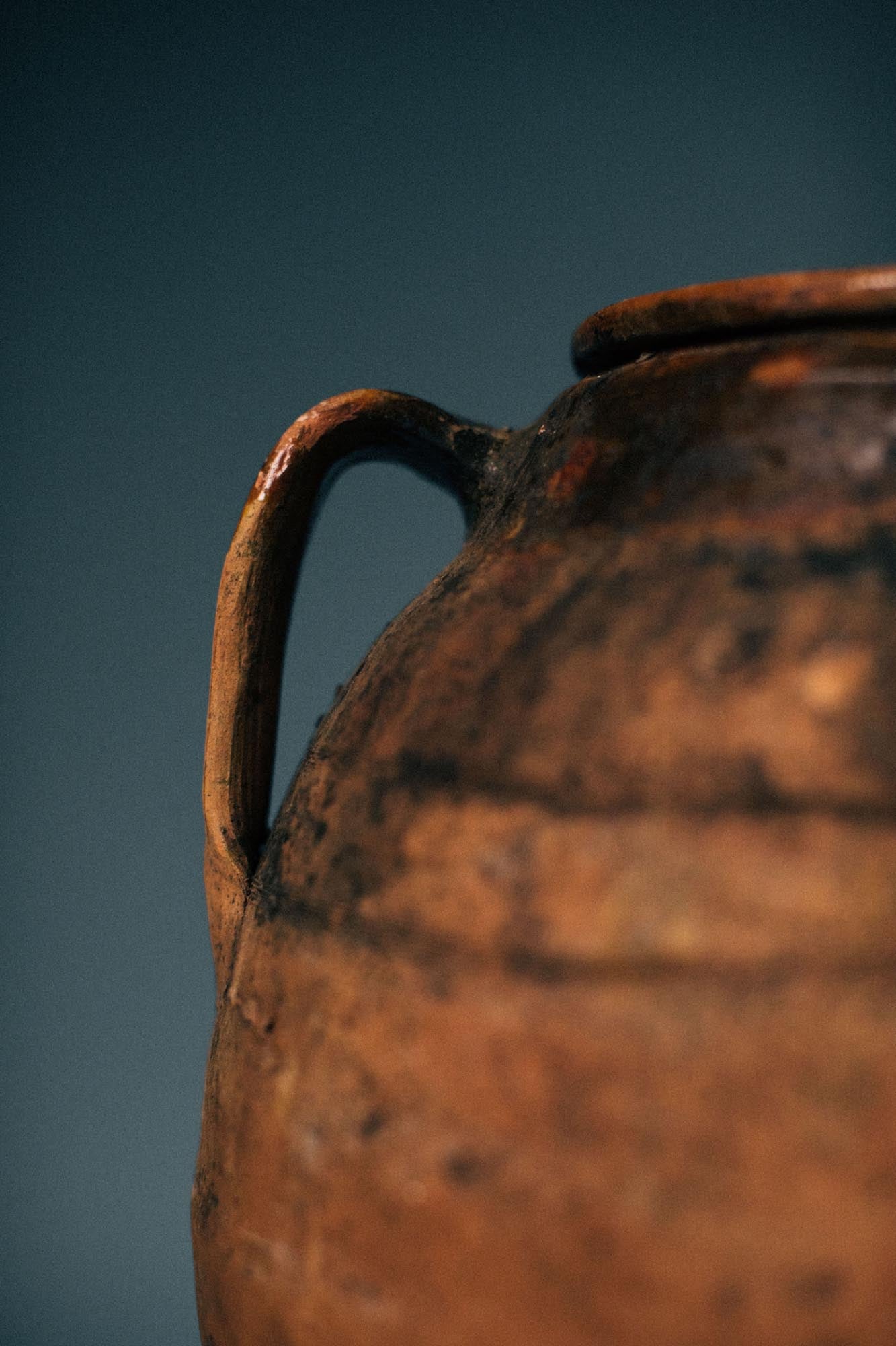 Aegean Glazed Olive Jar Table Lamp