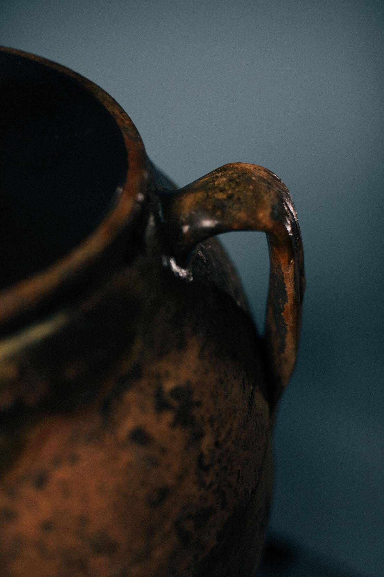 Aegean Glazed Olive Jar Table Lamp