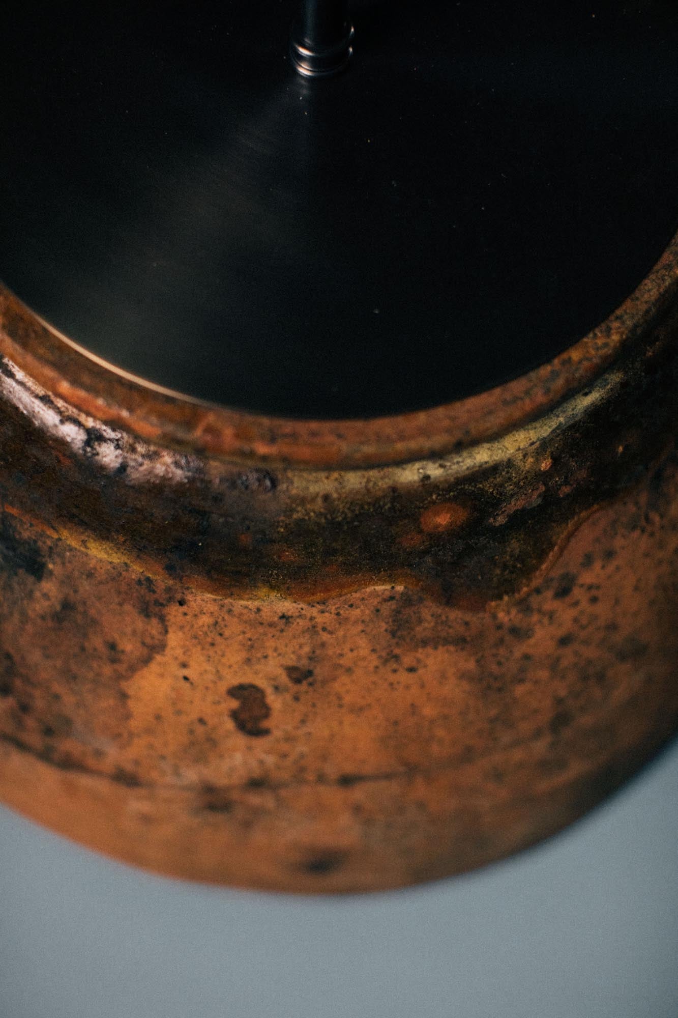 Aegean Glazed Olive Jar Table Lamp