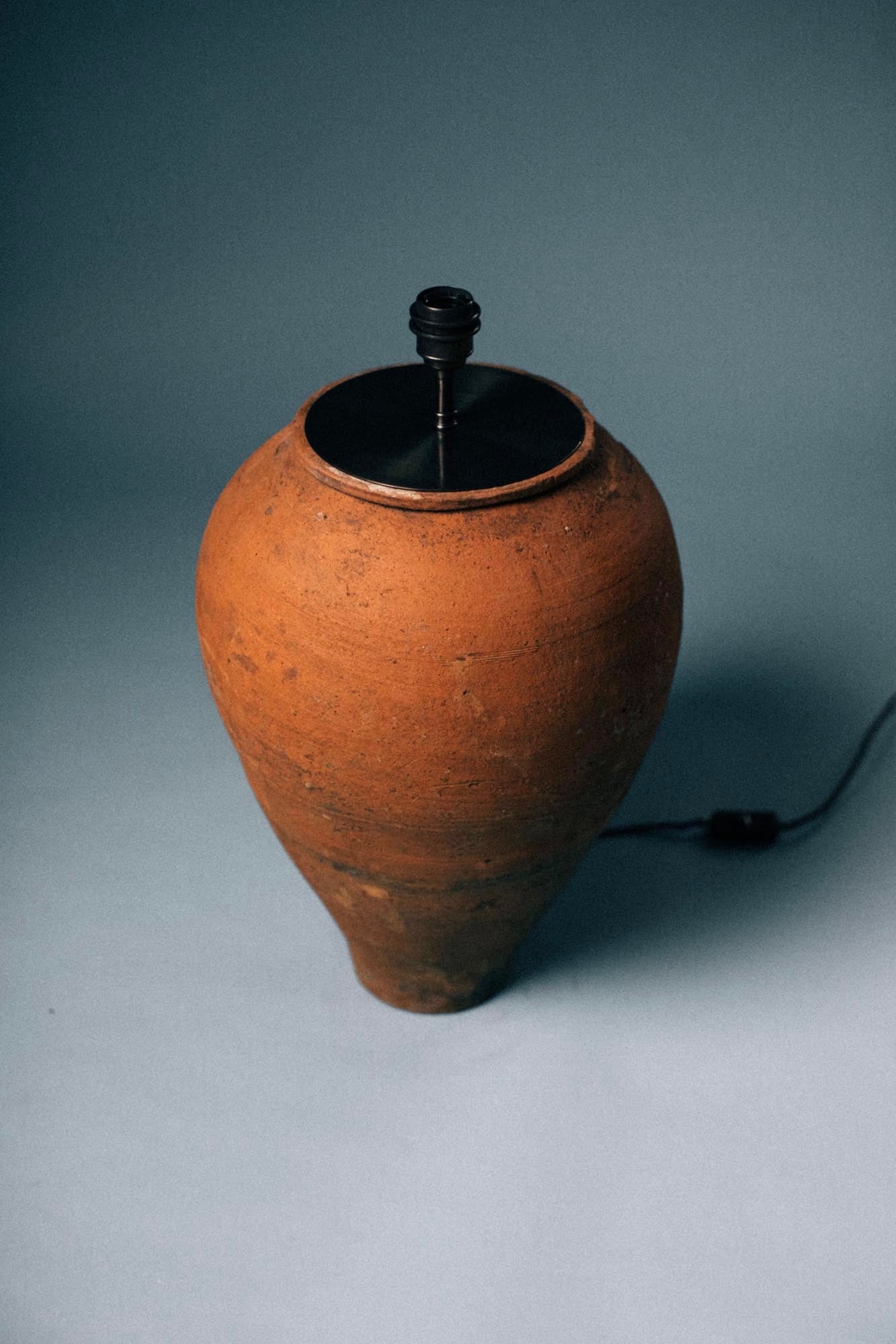 Sunbaked Anatolian Vessel Lamp