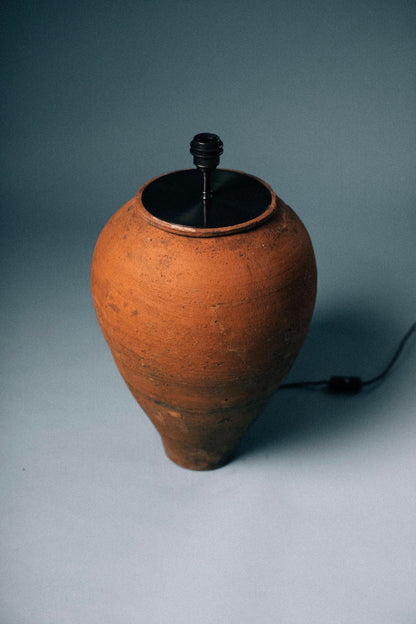 Sunbaked Anatolian Vessel Lamp