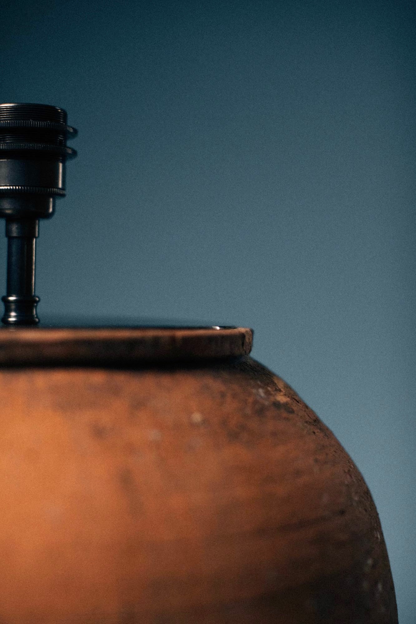 Sunbaked Anatolian Vessel Lamp