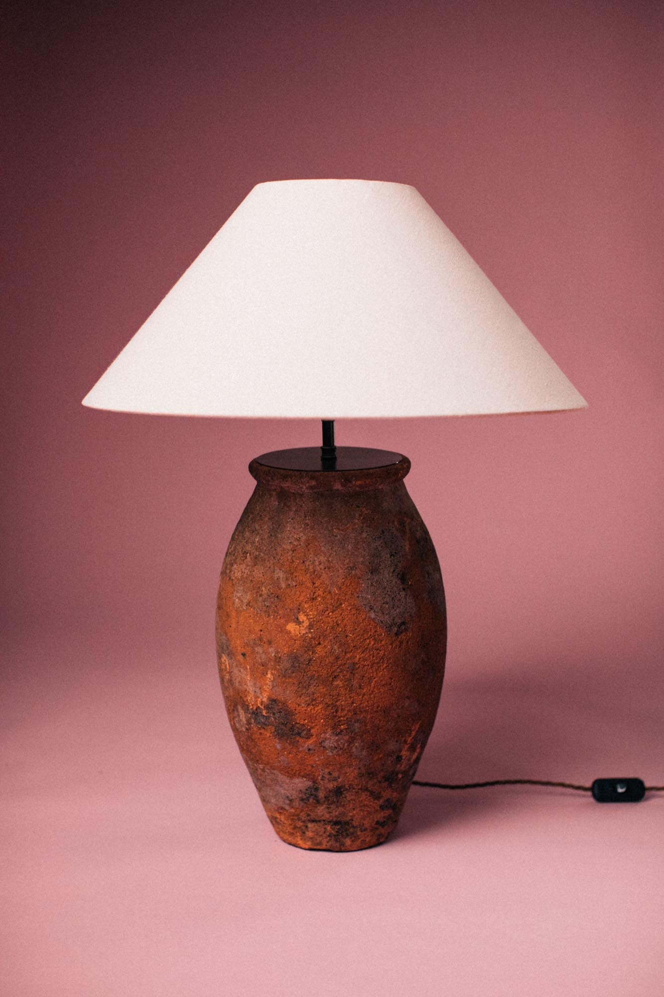Natural Linen Empire Lampshade