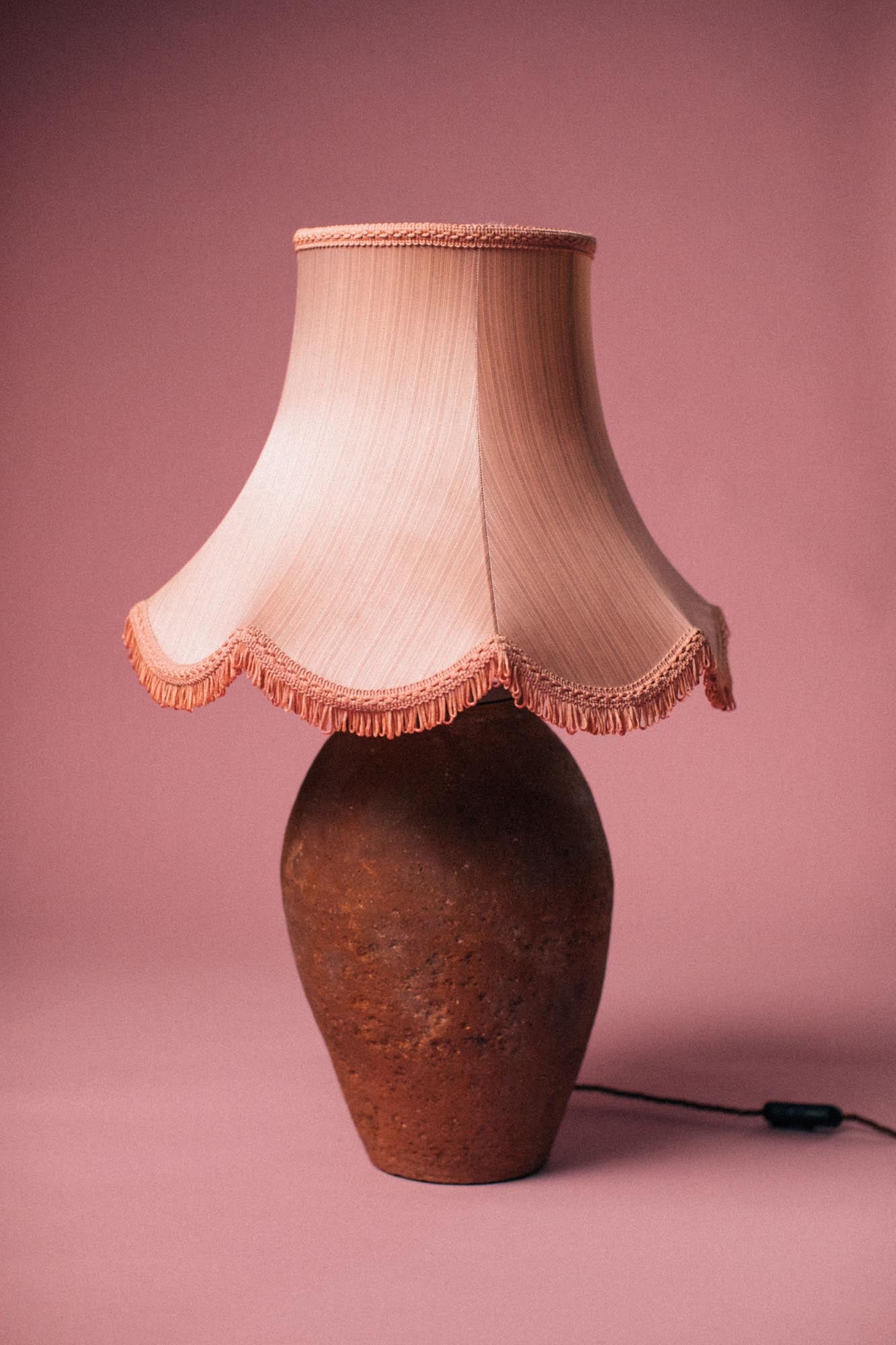 Volcanic Clay Terracotta Table Lamp
