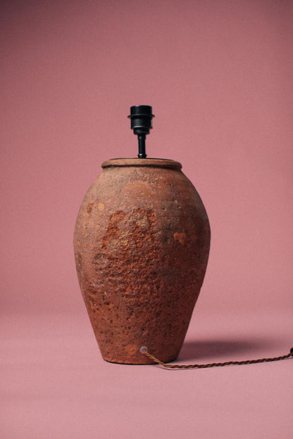 Volcanic Clay Terracotta Table Lamp