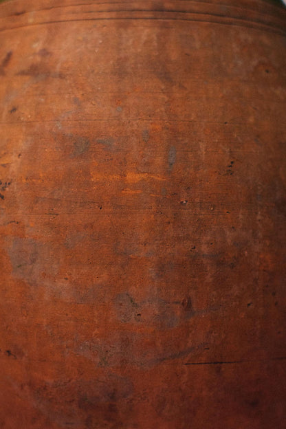 Olive Glaze Collar Terracotta Table Lamp