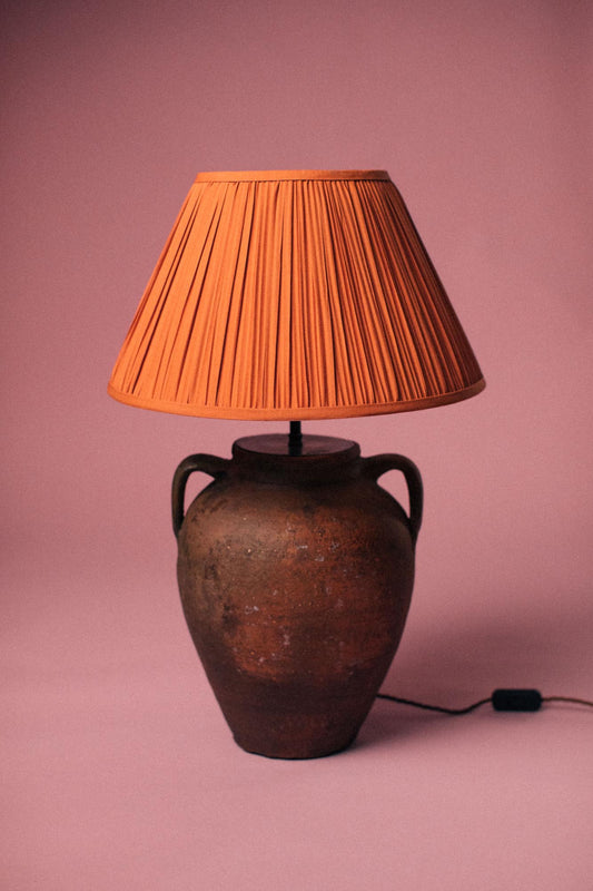 Sunbaked Terracotta Table Lamp