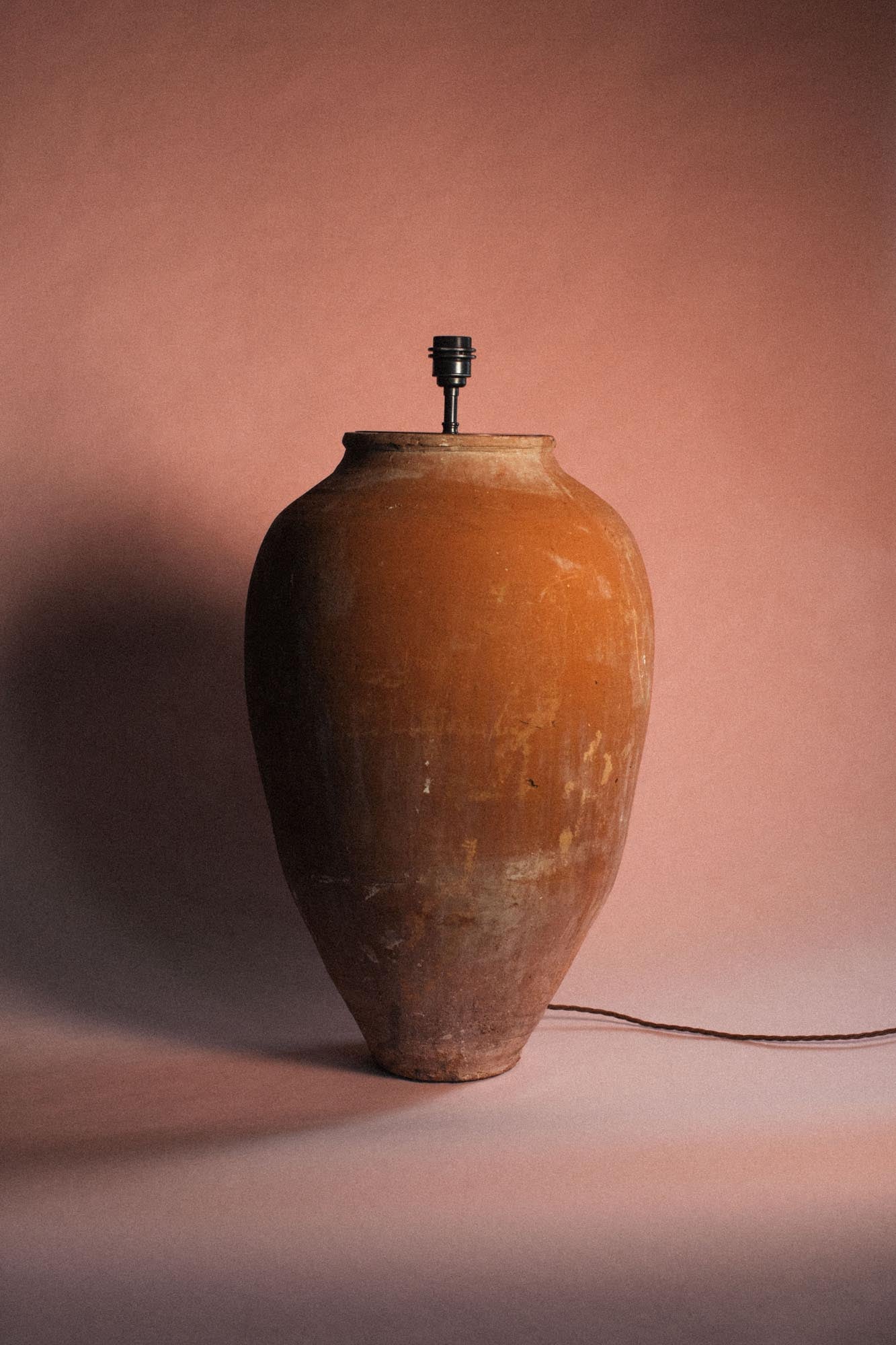 Burnt Earth Monument Lamp