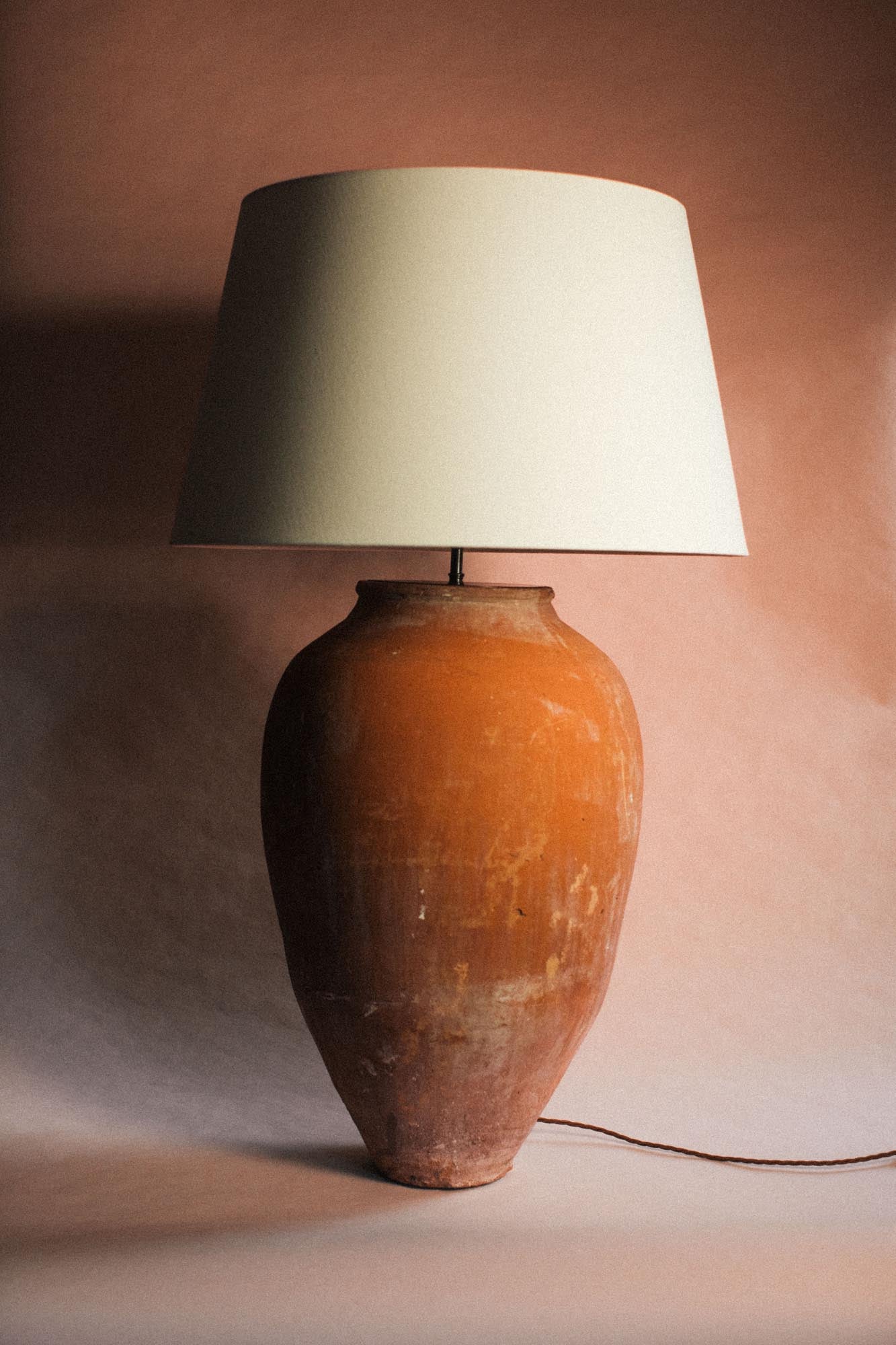 Burnt Earth Monument Lamp