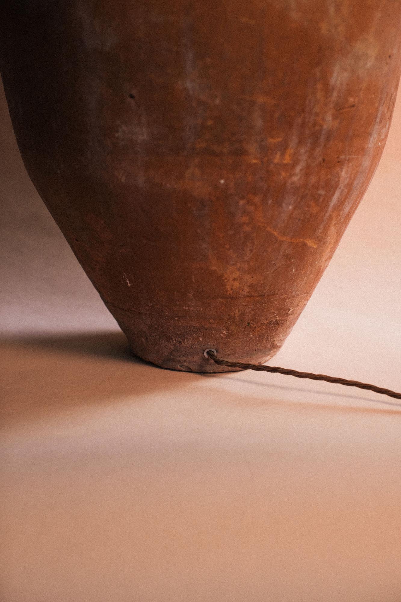 Burnt Earth Monument Lamp