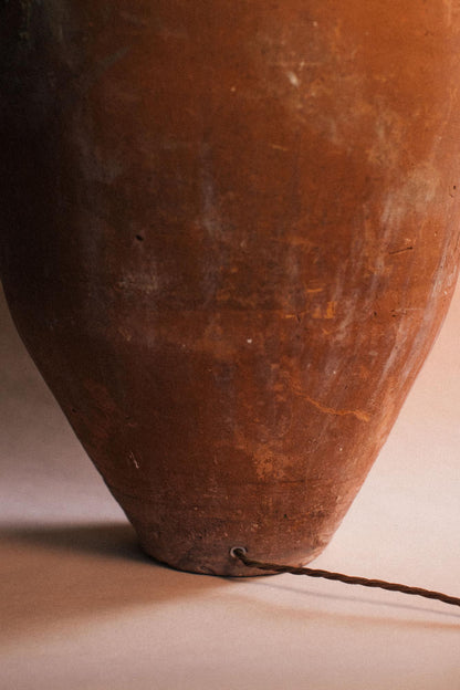 Burnt Earth Monument Lamp