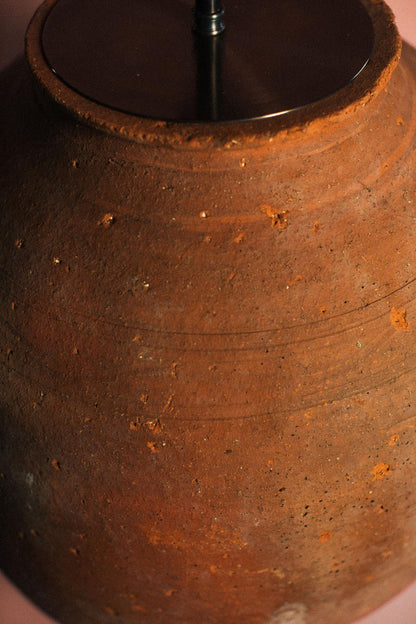 Scorched Earth Amphora Lamp