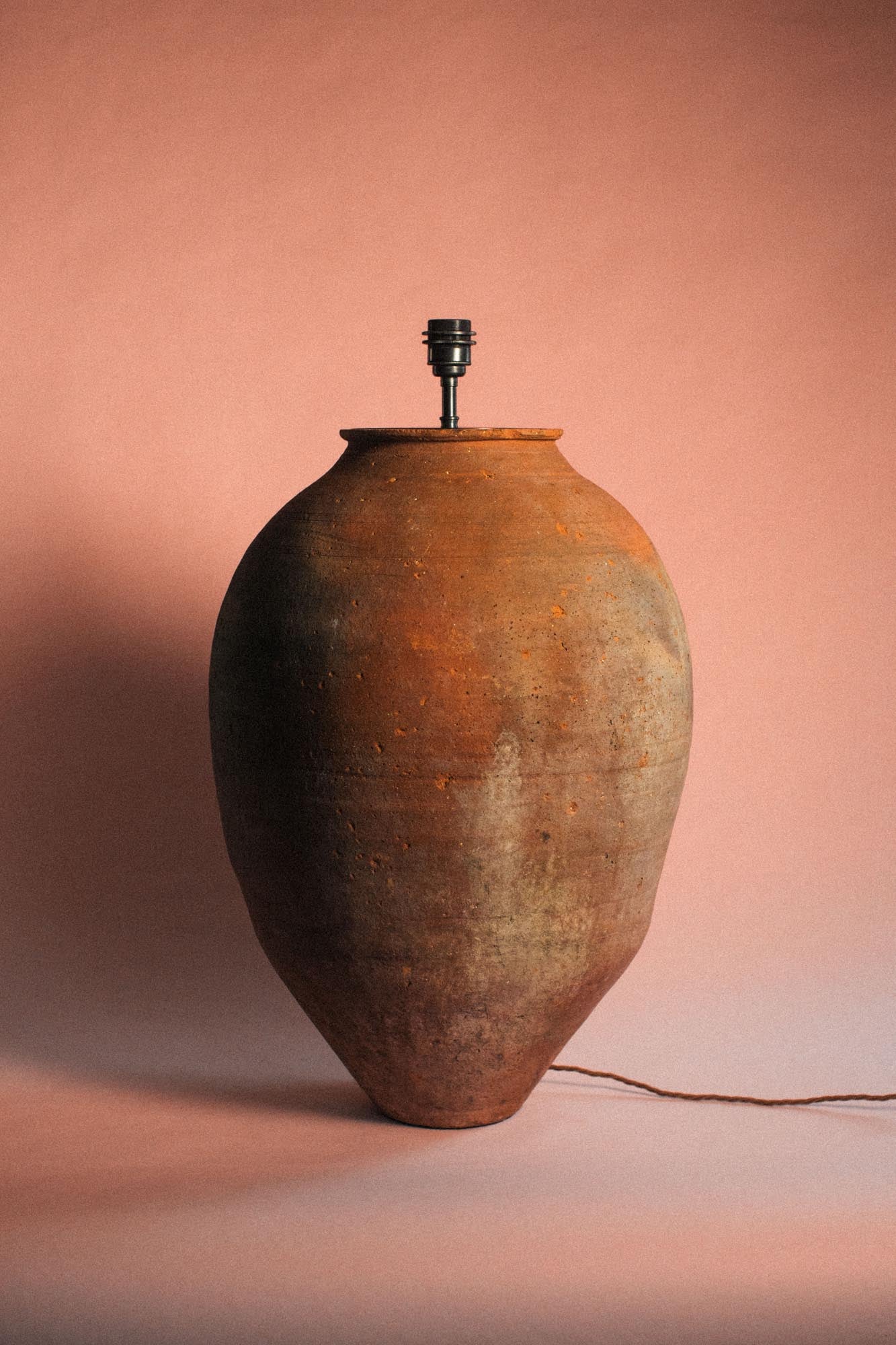 Scorched Earth Amphora Lamp