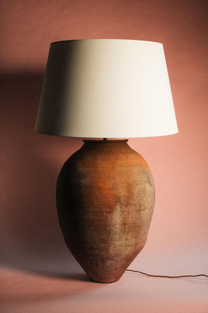 Scorched Earth Amphora Lamp