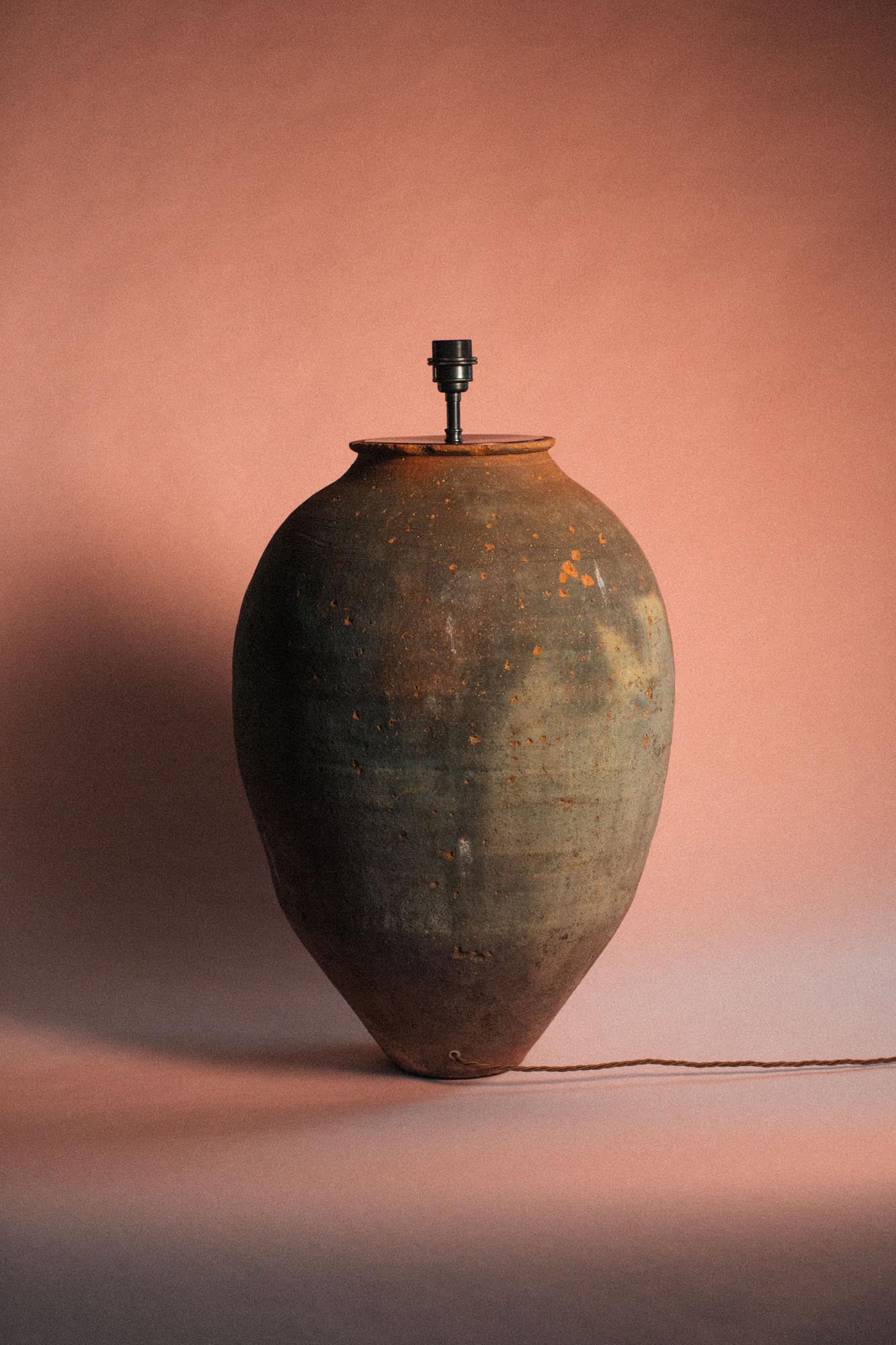 Scorched Earth Amphora Lamp