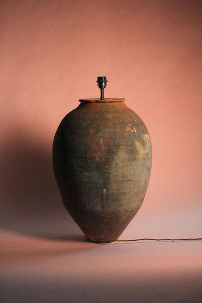 Scorched Earth Amphora Lamp