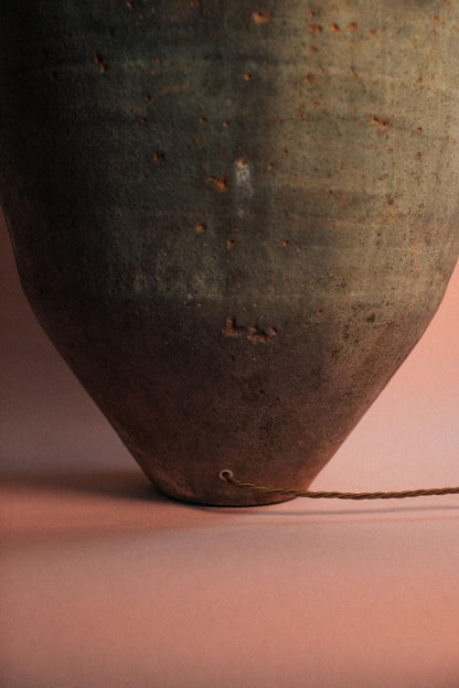 Scorched Earth Amphora Lamp